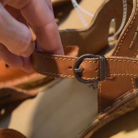 Josef Seibel Women's Sz 38 Rosalie 04 Shoes Orange Kombi New Without Box US 7 - Picture 8 of 10